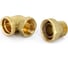 Сгон Tiemme угловой 1 1/2" ВН (латунь) 1500229 / 1565G000808 2