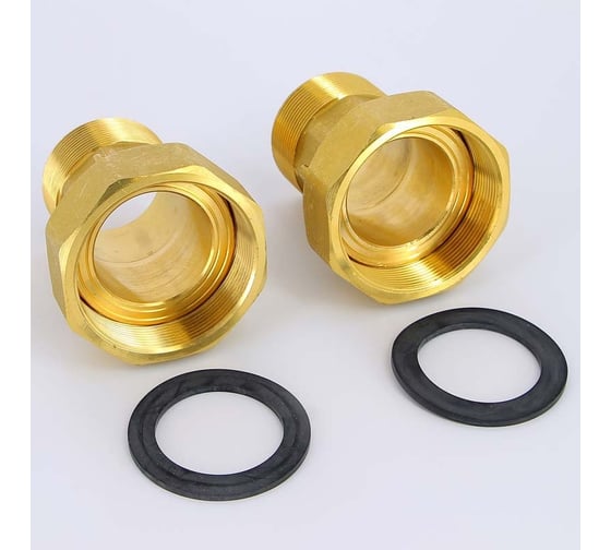 Сгон Tiemme с накидной гайкой 2"х2 1/2" (2 шт.) 1500101 / 1522G1009