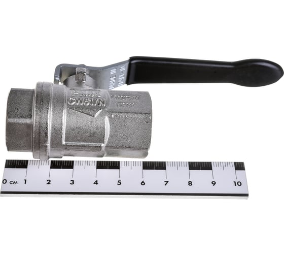 Усиленный шаровой кран RuB BRESСIA (S.33), 1/2" DN15 PN65, ВР-ВР, ручка S33D00
