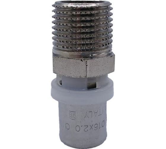 Прямое соединение Tiemme 16х1/2"Н SN (пресс) 1650393 / 1650SN