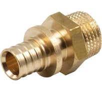 Прямое соединение Tiemme 20х1/2"Н ASSIALPEX (латунь) 1710170