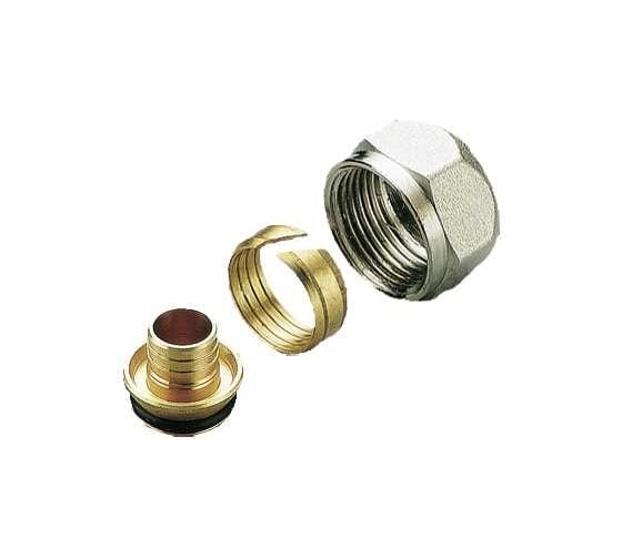 Коллекторный переход Tiemme для PEX трубы 15(2.5)х3/4"(18) евроконус 1440036 / 1436N152505 1