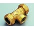 Тройник Tiemme переходной 12x1/2"Вx12 (обжим) 1000093/1009G120412 1