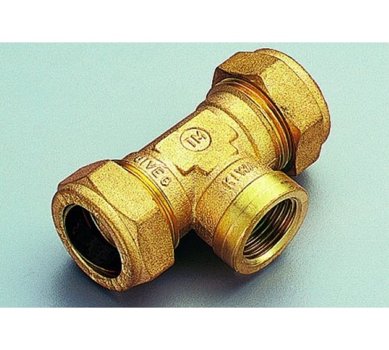 Тройник Tiemme переходной 28x3/4"Вx28 (обжим) 1000117/1009G280528 1