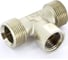 Тройник Tiemme 3/4"(18)х1/2"Вх3/4"(18) (евроконус) 1640026 / 1649N180418 1