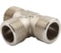 Тройник Tiemme 3/8" ННН (никель) 1500619 / 1572N030303 1