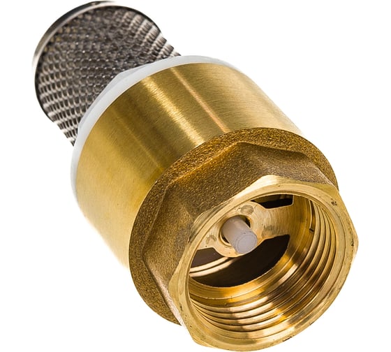 Обратный клапан с фильтром MasterProf 3/4", латунь ДС.020051
