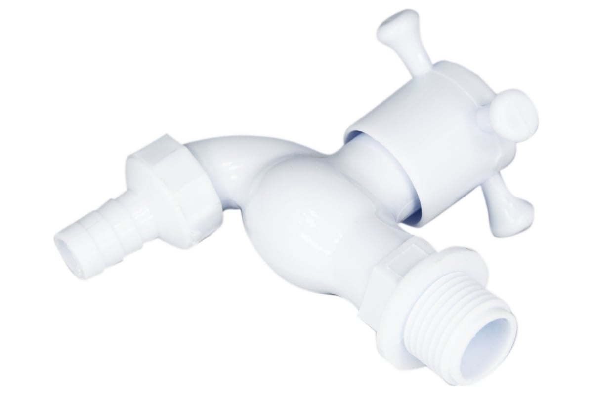Водоразборный шаровой кран со штуцером MasterProf 1/2", пластик ДС ...