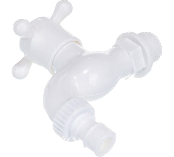 Водоразборный шаровой кран со штуцером MasterProf 1/2", пластик ДС.060141.ИМ