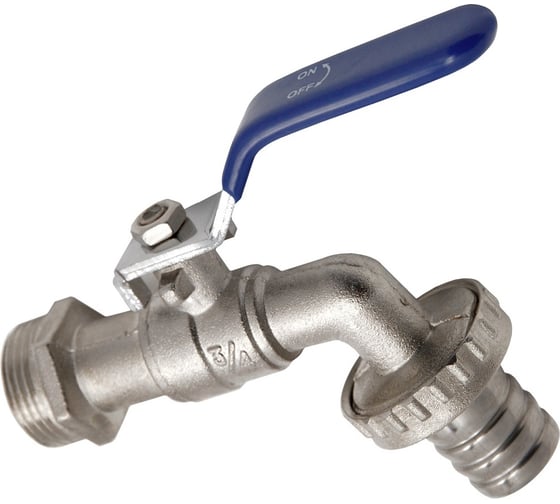 Шаровый водоразборный кран со штуцером MasterProf 3/4", ручка ДС.020048 .ИМ