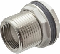Штуцер врезка в бак с прокладкой MasterProf 1", латунь ДС.020010