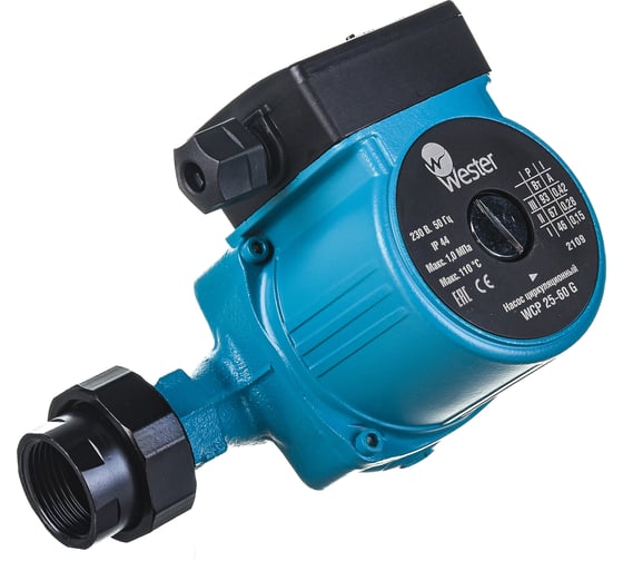Циркуляционный насос Wester WCP 25-60G с гайками 0-18-0030