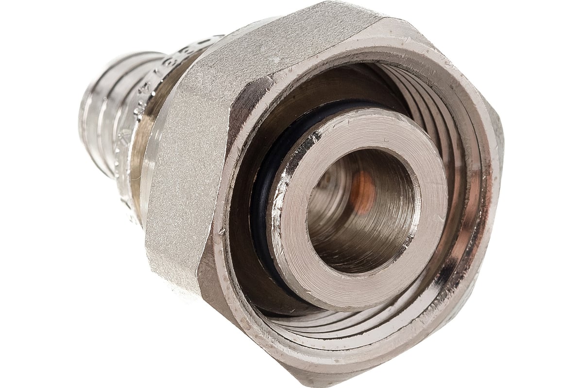 Переходник Rehau НГ 16 3/4 никелированная DZR латунь на евроконус ...