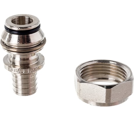 Переходник РЕХАУ НГ 16 3/4 никелированная DZR латунь на евроконус 11691751001