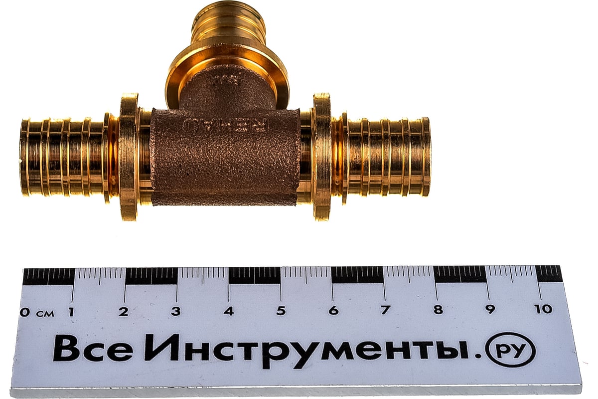 Равнопроходной тройник Rehau 20 20 20 бронза RX 13777261001 - выгодная ...