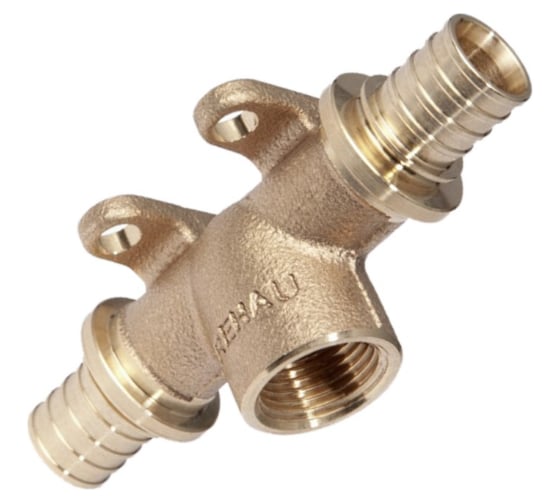 Настенный тройник Rehau В 16 1/2" 16 бронза RX 13660161001