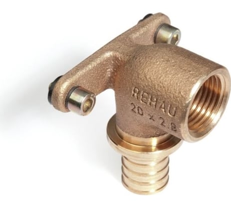 Настенный угольник Rehau В 20 3/4 бронза RX+ короткий 14563601001