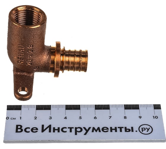Настенный угольник Rehau В 20 1/2 бронза RX+ длинный 14563631001