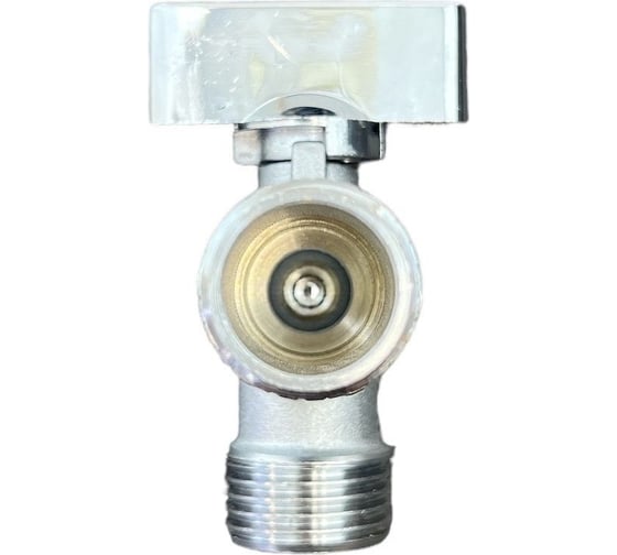 Шаровой кран шаровый GRIALE угловой 1/2" нр x 1/2" нр наружная-наружная резьба A151