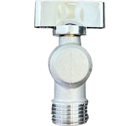 Шаровой кран шаровый GRIALE угловой 1/2" нр x 1/2" нр наружная-наружная резьба A151