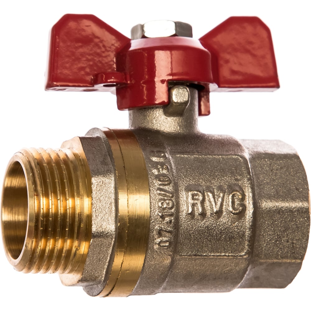 Шаровый усиленный кран RVC 3/4\" в/н бант ИС.080155 - выгодная цена ...