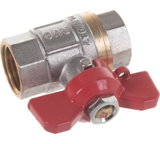 Шаровой усиленный кран RVC 1/2" в/в бант ИС.080151