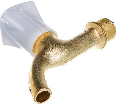 Кран водоразборный вентильный MasterProf 1/2", силумин ДС.020046