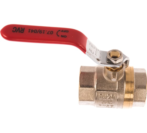 Шаровый усиленный кран RVC 3/4" в/в ручка ИС.080161 1
