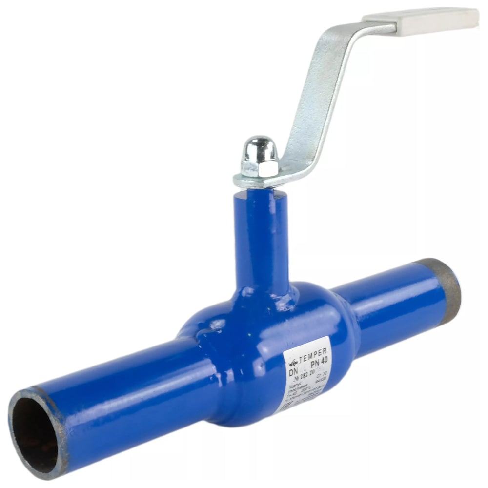 Шаровой кран TEMPER 282 Ду20 Ру40 стандартнопроходной приварной ...