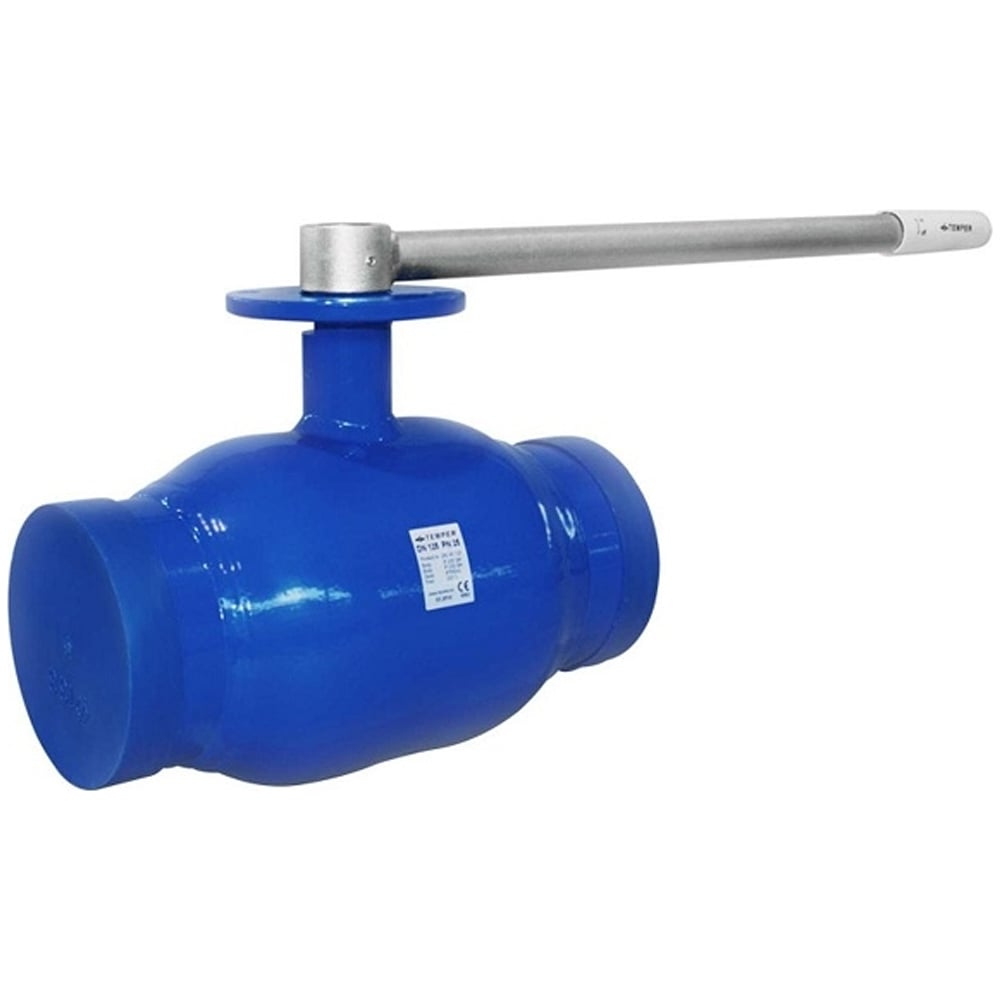 Шаровой кран TEMPER 282 Ду150 Ру25 приварной стальной, фланец под ...