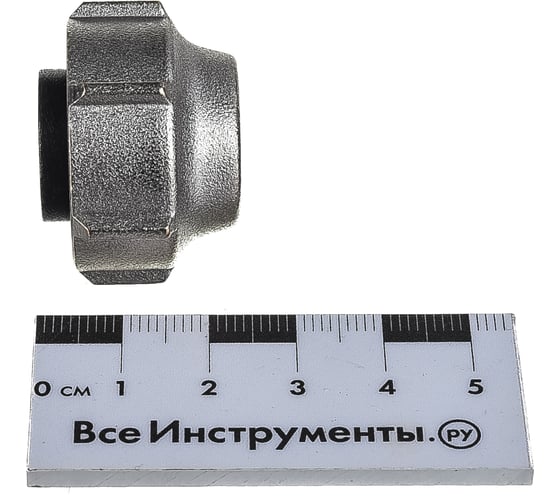 Резьбозажимное соединение Rehau НГ ЕК 3/4 15 латунь никелированная 12406011003