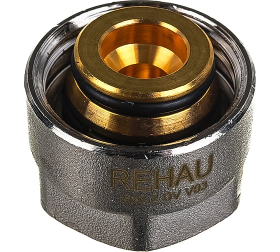 Резьбозажимное соединение Rehau НГ ЕК 3/4" 16 x 2,2 латунь 12663521003