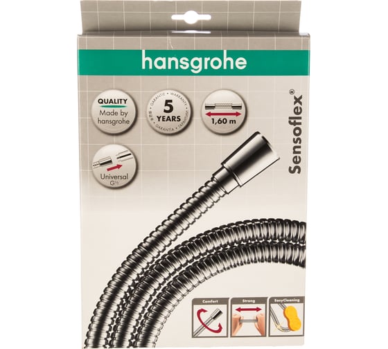 Шланг для душа HANSGROHE 28136000 Sensoflex 160 см 00000007935
