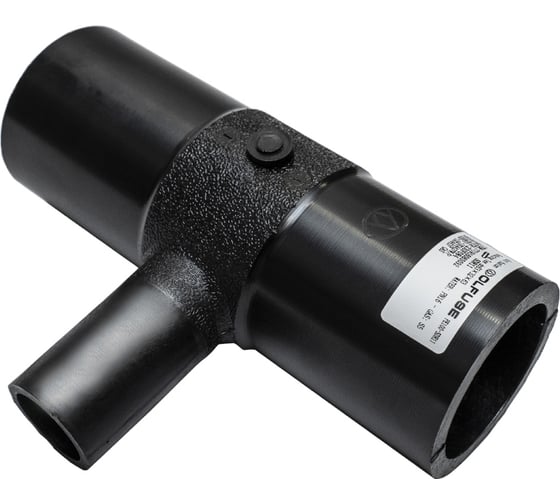 Тройник OLFUSE литой переходной 90 t pn16 sdr11 pe100 d90x63, 771916090063 1
