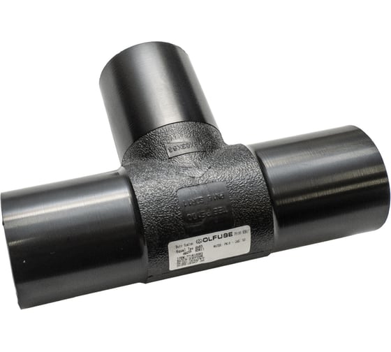 Тройник OLFUSE литой 90 tee pn16 sdr11 pe100 d110, 771816110