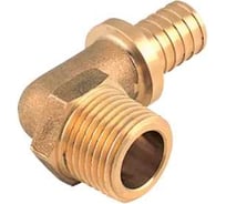 Угольник - переходник SANEXT аксиальныйс наружной резьбой, 20мм х 1/2" 4922