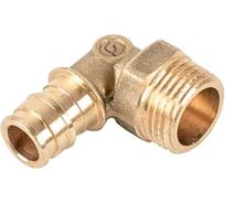 Угольник - переходник SANEXT латунный с наружной резьбой, 20мм х 1/2" Lite 49225