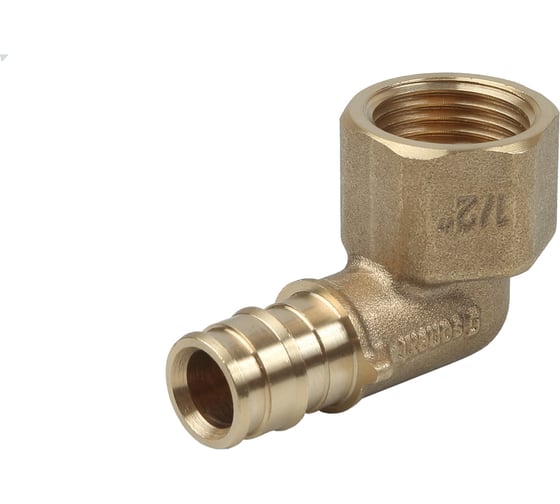 Угольник-переходник с внутренней резьбой SANEXT латунь, 16 - G 1/2" 49305