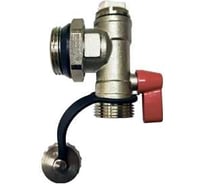 Комплект для коллектора 1" с ручным воздухоотводчиком SANEXT 8945