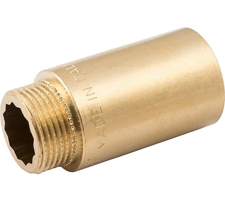 Удлинитель ELSEN НВ 1/2 - 1/2 80 латунь EBF13.12-80