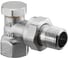 Вентиль OVENTROP Combi 2, 3/4 НГ х 1/2 ВР, угловой 1016504 1