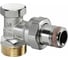 Вентиль OVENTROP Combi 2, 3/4 НГ х 1/2 НР, угловой 1016506 1