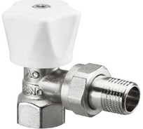 Вентиль с ручным приводом OVENTROP серии HR, угловой, Ду 10 3/8 1190503