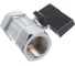 Шаровой кран ELSEN MINI прямой 3/8 3/8 ВВ ручка-бабочка EV92.3838 3