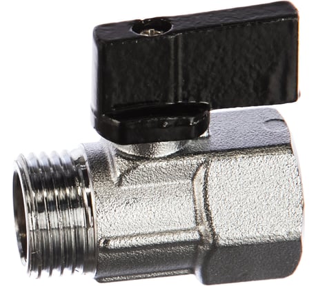 Шаровой кран ELSEN MINI прямой 1/2 1/2 НВ ручка-бабочка EV93.1212