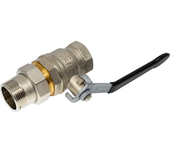 Шаровой кран ELSEN Strong T 1 1/4 НВ ручка-рычаг с НГ EV114.3101