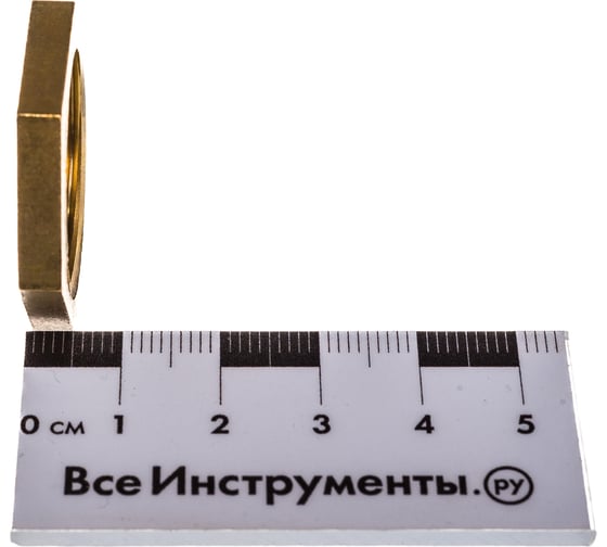 Стопорная гайка ELSEN В 1/2 латунь без фланца EBF24.12