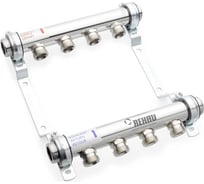 Коллектор Rehau 1 HLV 3 выход-3/4 ЕК нержавеющая сталь 11102041001