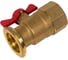 Запорный шаровой кран из латуни Meibes FL х ВР 1 1/4 с фланцем M61840 1