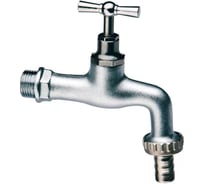 Водоразборный кран со штуцером ITAP хром матовый 3550012S 355(1/2")S